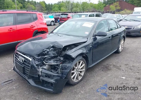 2016 Audi A4 2.0T Premium из США, поврежденный, VIN WAUBFAFL4GN006456